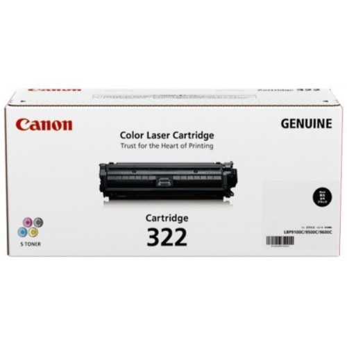 Canon 鐳射打印机碳粉 Cartridge-322Black