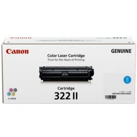 Canon 鐳射打印机碳粉 Cartridge-322IICyan
