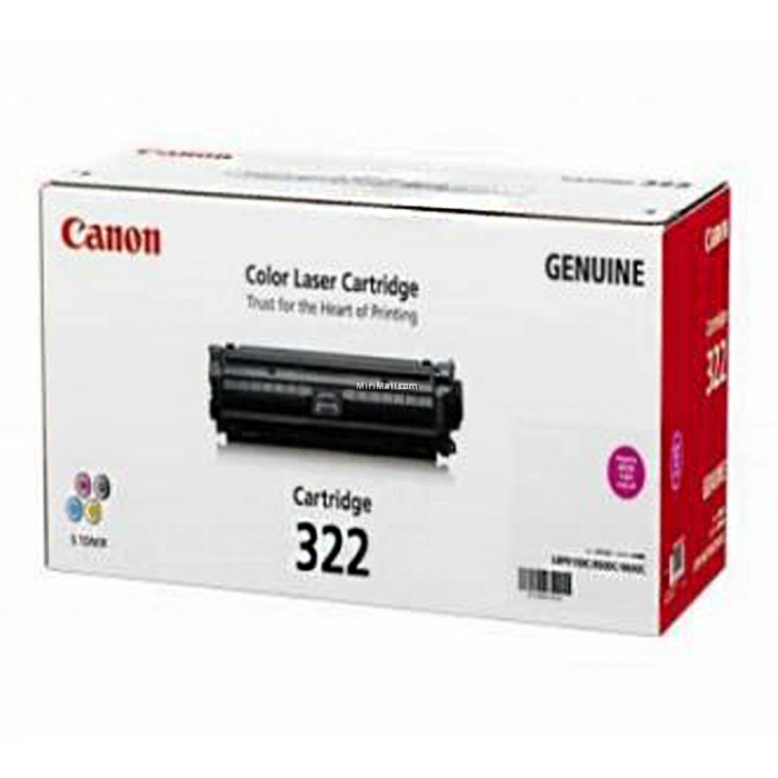 Canon 鐳射打印机碳粉 Cartridge-322Magenta