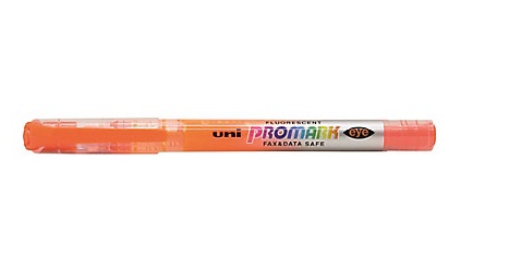 三菱 USP-105 透视螢光筆 / 橙色