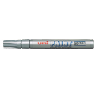 Uni PX-20 2.2-2.8mm Paint Marker - Silver / 12Pcs / Box