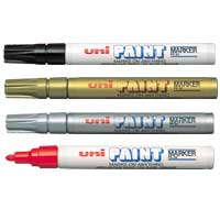 Uni PX-20 Paint Marker - White / 12Pcs / Box