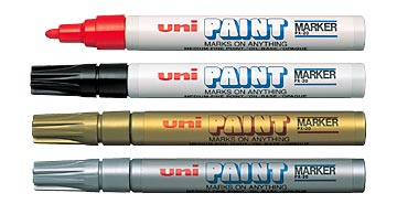 Uni PX-20 Paint Marker - Blue / 12Pcs / Box