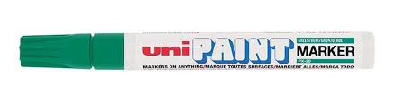Uni PX-20 Paint Marker - Green / 12Pcs / Box