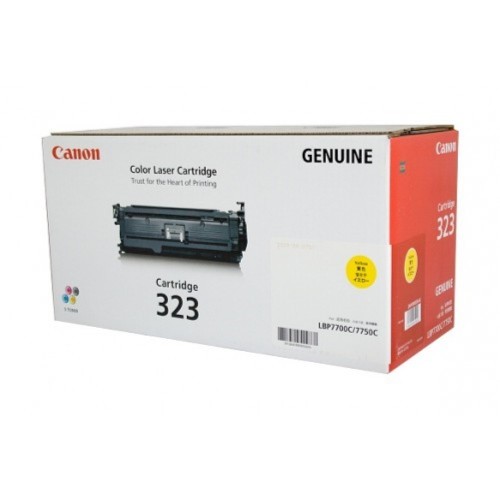 Canon 鐳射打印机碳粉 Cartridge-323Yellow