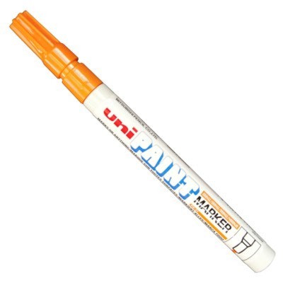 Uni PX-21 Paint Marker - Orange / 12Pcs / Box