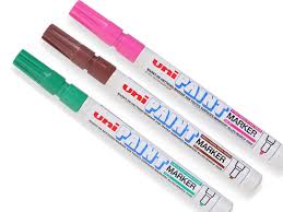 Uni PX-21 Paint Marker - Brown / 12Pcs / Box