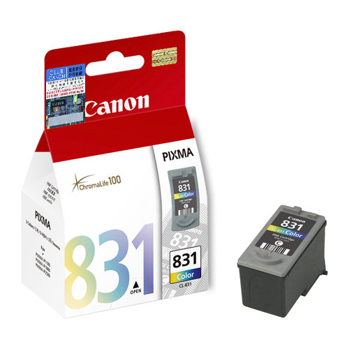 Canon 打印機噴墨盒 CL-831 Colour
