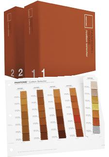 PANTONE Color 紡織用色板-印於棉質布上