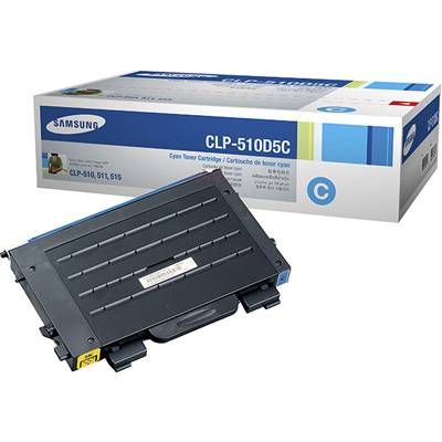 Samsung 打印機碳粉 CLP-510 5000 Page / Cyan