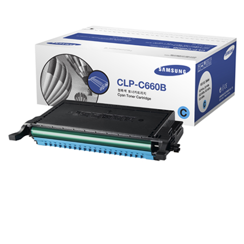 Samsung 打印機碳粉 CLP-610, 660 5000 Page / Cyan