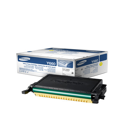 Samsung 打印機碳粉 CLP-610, 660 5000 Page / Yellow