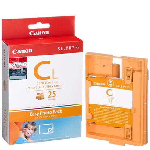 E-C25L Easy Photo Pack (2R,25shts) for ES Series