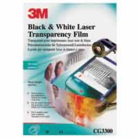 3M Inkjet Transparencies CG-3300 / A4 Side / 50She