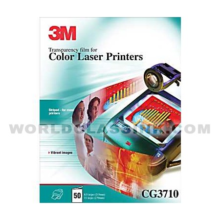 3M Colour Inkjet/Laser /Cipier Transparencies CG-3
