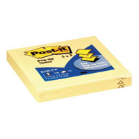 3M<R-330>Pop-up 3寸 x 3寸黃色抽取便條紙