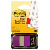 3M Index Flags <680-8> 1in x 1-7/8in / Voilt