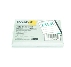 3M <7667> 2-15/16寸 x 2寸 文件分類便條