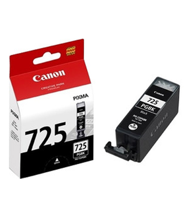 Canon 打印机噴墨盒 PGI-725 Pigment Black