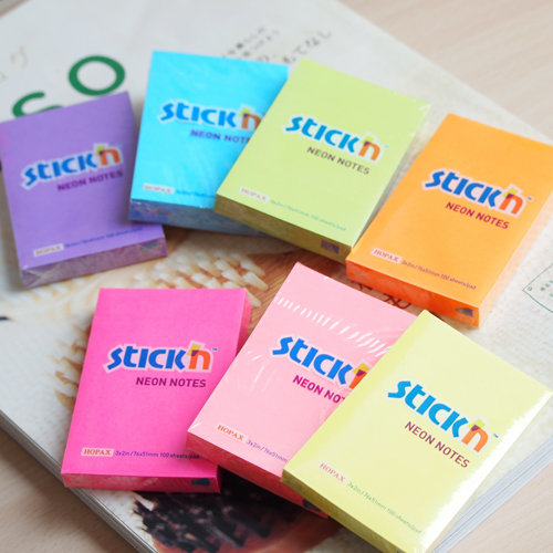 Stick <21006> 2寸 x 3寸黃色報事貼便條
