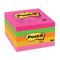 3M 報事貼 654-5AN 螢光色系便條紙 (5色 x 100張) ** 代替 654-5PK **