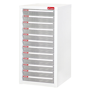 Shuter A4 Desk Cabinet White A4-112P