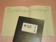 薪金工資賬 - 軟皮中文賬簿 6寸 x 8寸 Salary Wages Book