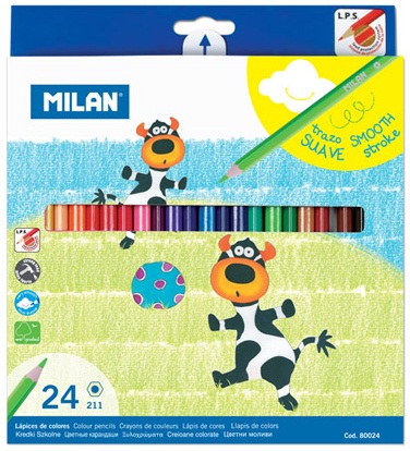 西班牙 MILAN 80024 寸牛牛寸 防断24色木颜色
