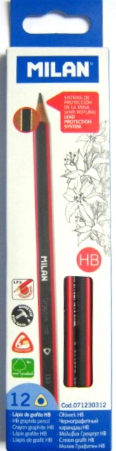 西班牙MILAN 133 HB 防斷三角鉛筆