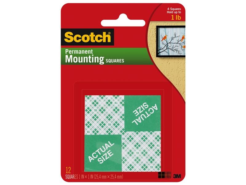 3M ScotchR 111 Mounting Squares
