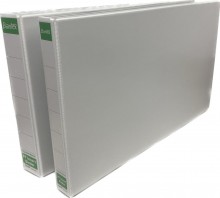 BANTEX 1228-2D A3E 2孔三面插頁文件夾(25mm)