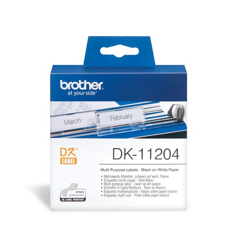 Brother DK-11204 多用途標籤帶 (17 x 54mm) 300個