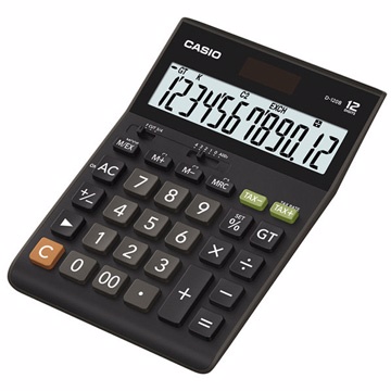 CASIO  D-120F 計算機 (12位)
