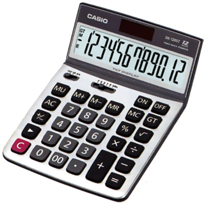 CASIO DX-120ST 計算機 (12位)
