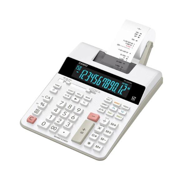 CASIO FR-2650RC 雙色出紙計算機(12位)