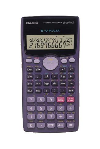 CASIO FX-100MS 科學函數機