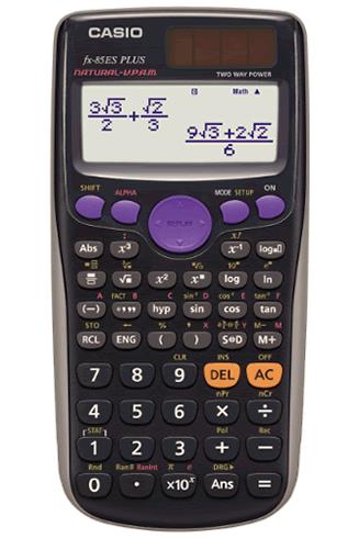 CASIO FX-85ES PLUS 科學函數機