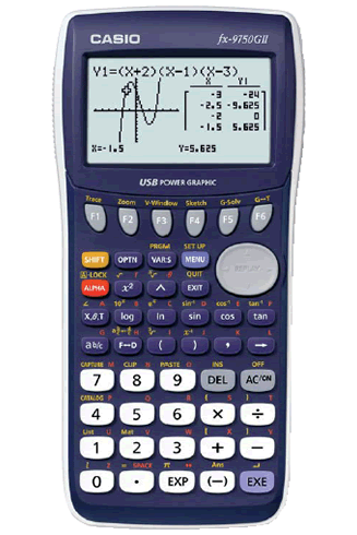 CASIO FX-9750GII Graphic Calculators 圖像計算機