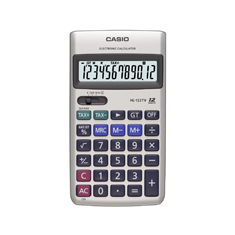 CASIO HL-122TV 攜帶式計算機 (12位)