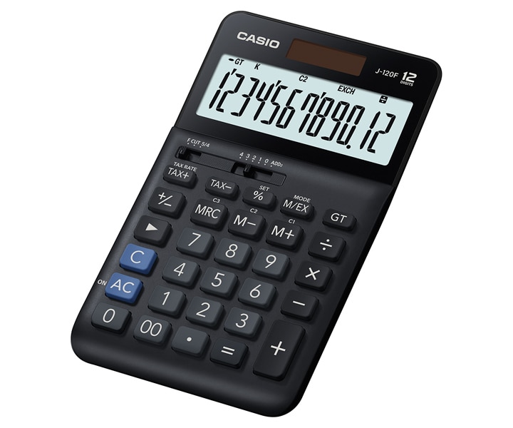 CASIO J-120F 計算機 (12位)