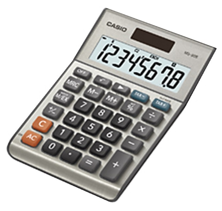 CASIO MS-80F 計算機 (8位) ** New **