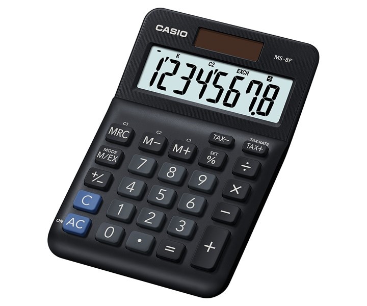 CASIO MS-8F 計算機 (8位) ** New **