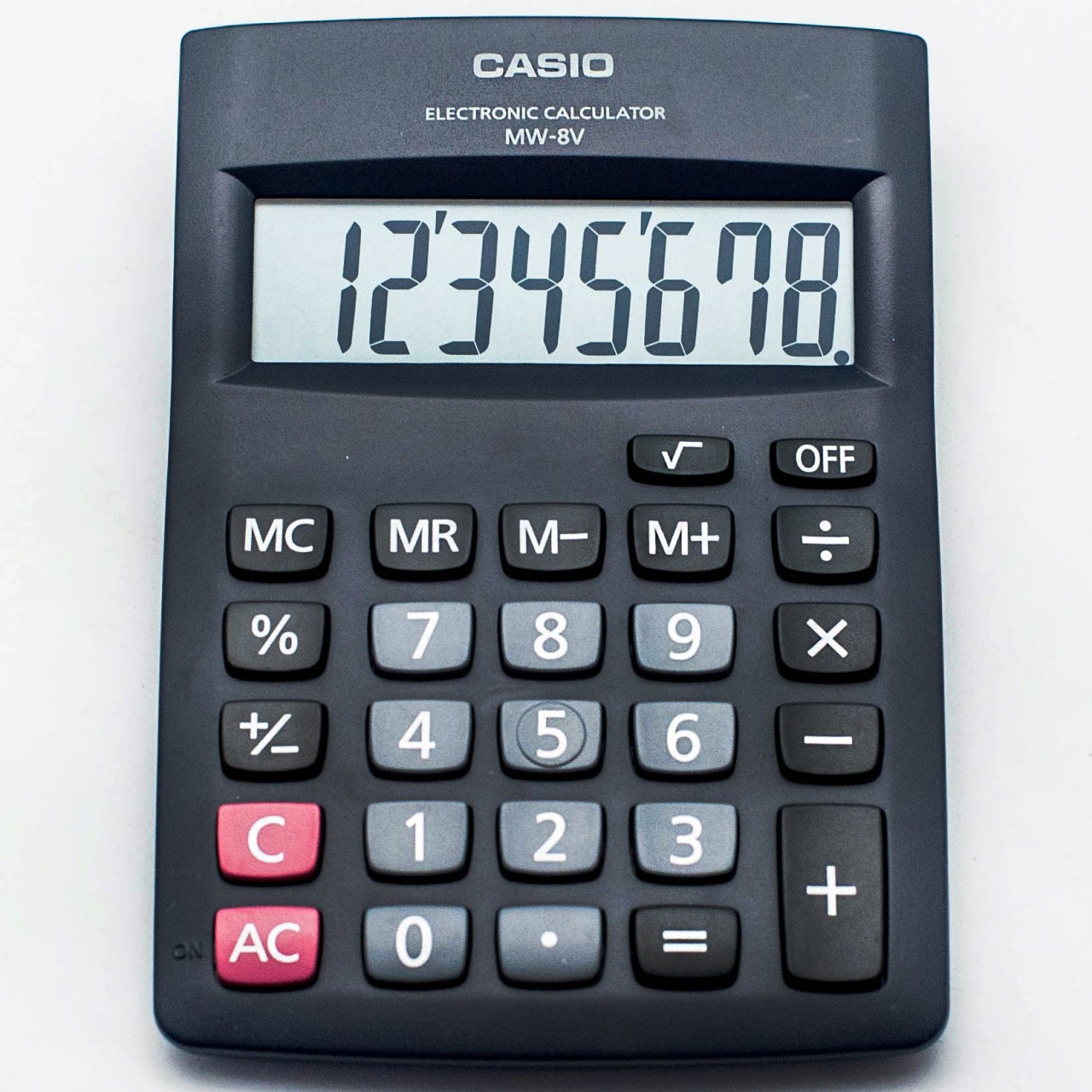 CASIO MW-5V 計算機 (8位)
