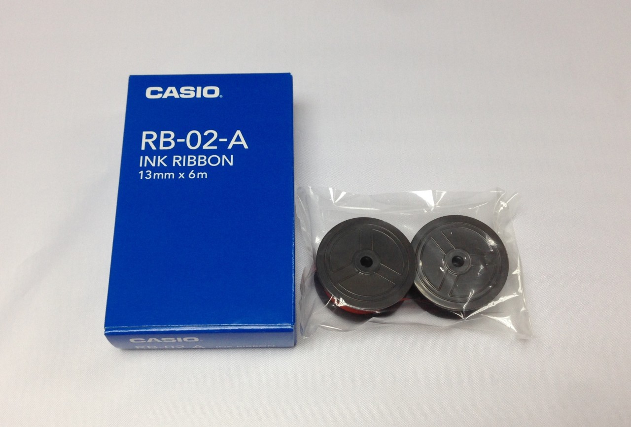 CASIO RB-02 計算機原裝墨轆(布帶)