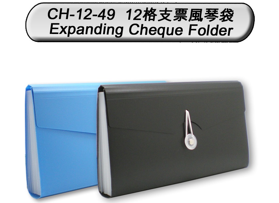 DATA BANK CH-12-49 12格支票风琴袋