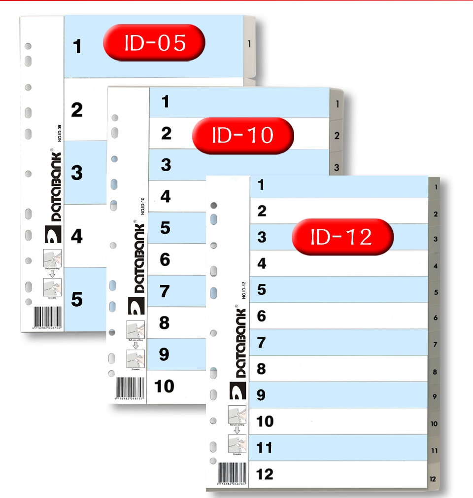 DATA BANK ID-12 PP Index 1-12