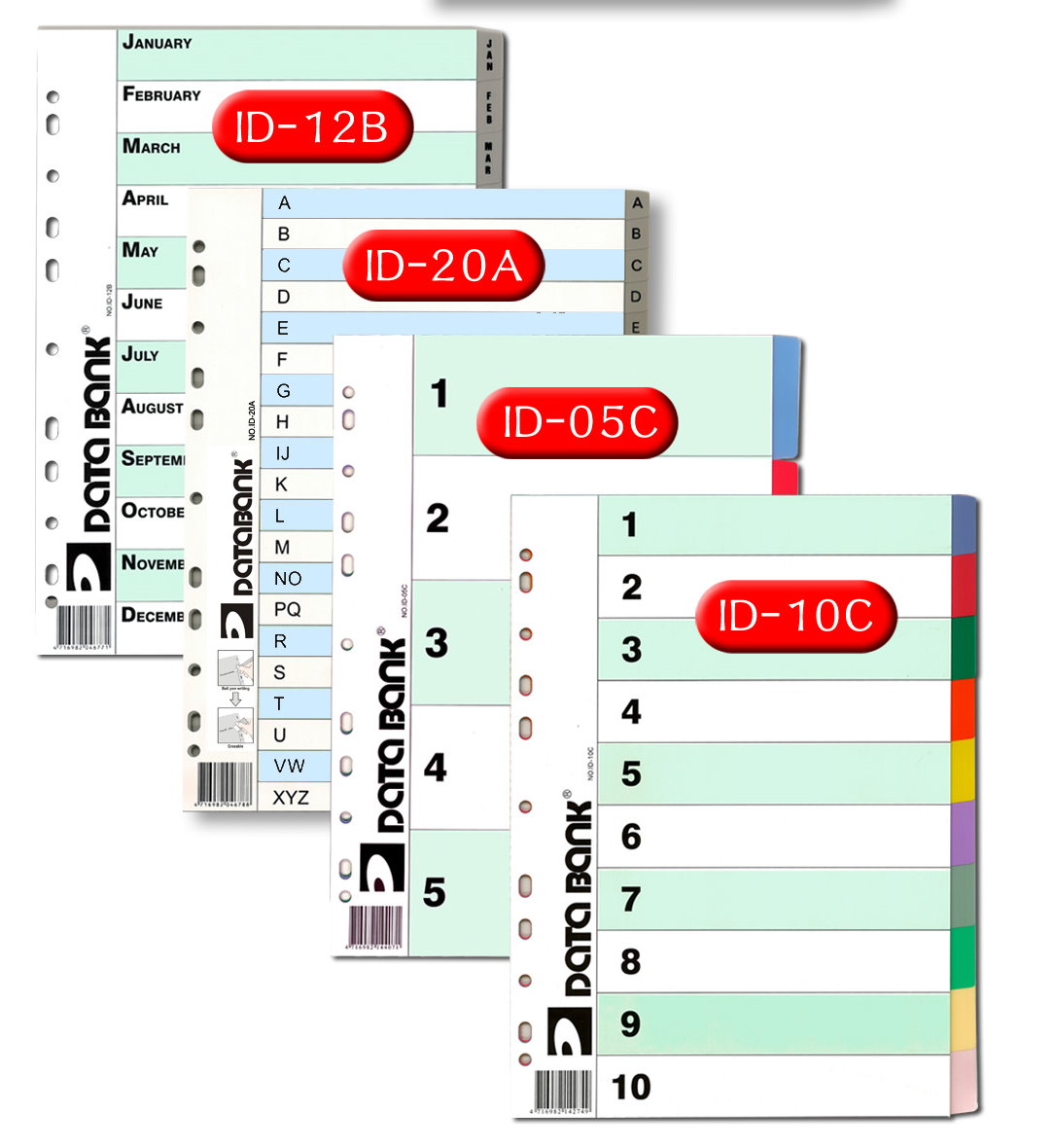 DATA BANK ID-5C PP 5级彩色Index