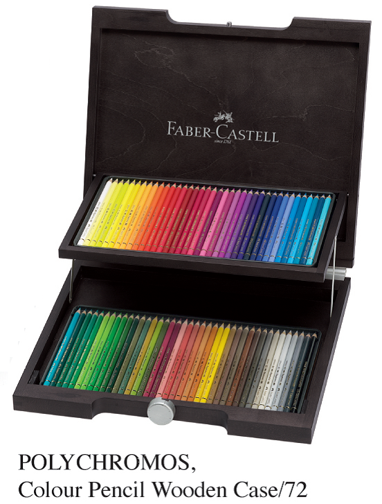 FABER 110072 專業級72色木顏色(珍藏木盒套裝)