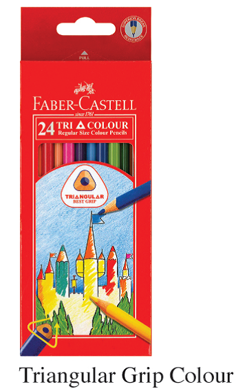 FABER 115855 24色三角木顏色