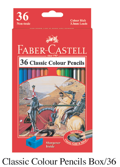 FABER 115856 36色木顏色